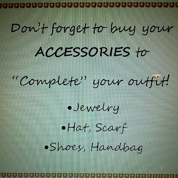 Remember to add ACCESSORIES to your order! - Picture 1 of 1